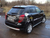 Пороги труба 60,3 мм SsangYong Actyon 2011